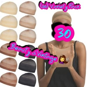 (30pcs) Wig Caps  Black , Nude,  Beige
Counted 3x